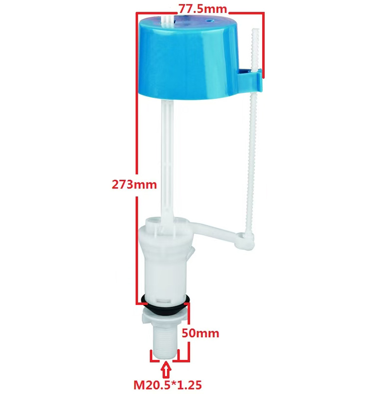 Simple Large Float Inlet Valve Size